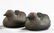 615: Japanese Edo Cast-Iron Scroll Weights