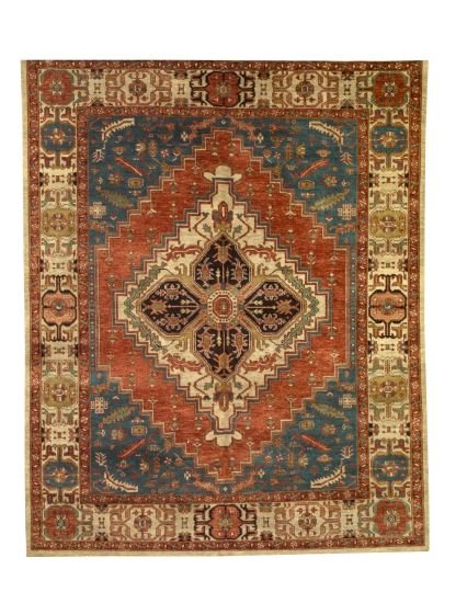 Agra Serapi Carpet,: Agra Serapi Carpet, 8' x 9' 10".