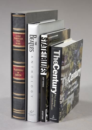 Collection of Novels and Volumes: Collection of Approximately Eighteen Novels and Volumes, pertaining to contemporary history, including The Century, Gold Through the Ages, The Beatles Anthology, State of the Blues, and The American P