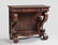 934: American Classical Revival Mahogany Pier Table