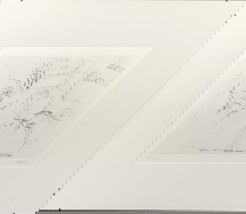 Jack Levine (American/New York, b. 1915): Jack Levine (American/New York, b. 1915) "Peachum Tries to Stop the March to St. Paul's", 1967, soft ground etching, signed in pencil lower right "J. Levine", pencil numbered lower left "XXVI/XLV", ti