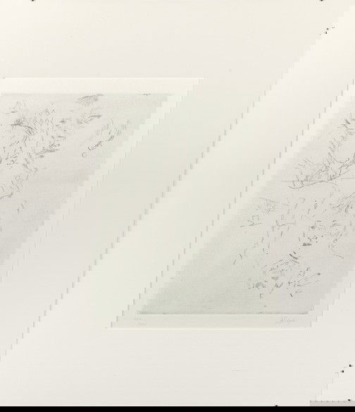 Jack Levine (American/New York, b. 1915): Jack Levine (American/New York, b. 1915) "Girls of Tunbridge Alley #3", 1967, soft ground etching and aquatint, signed in pencil lower right "J. Levine", numbered lower left "XXVI/XLV", sight 13" x 10