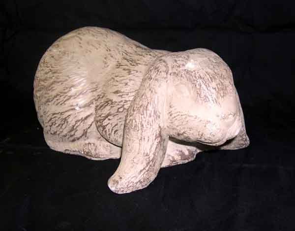 French Patinated Cast-Stone Garden Figure