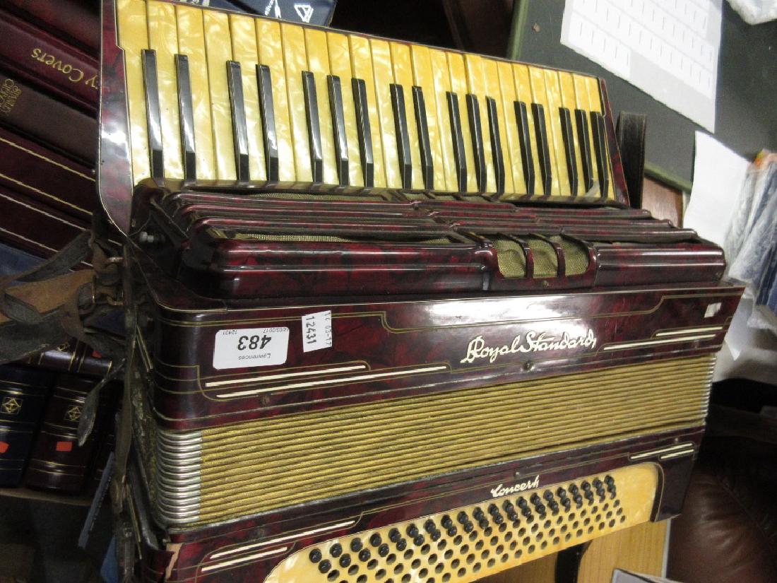 Royal Standard piano accordian: Royal Standard piano accordian