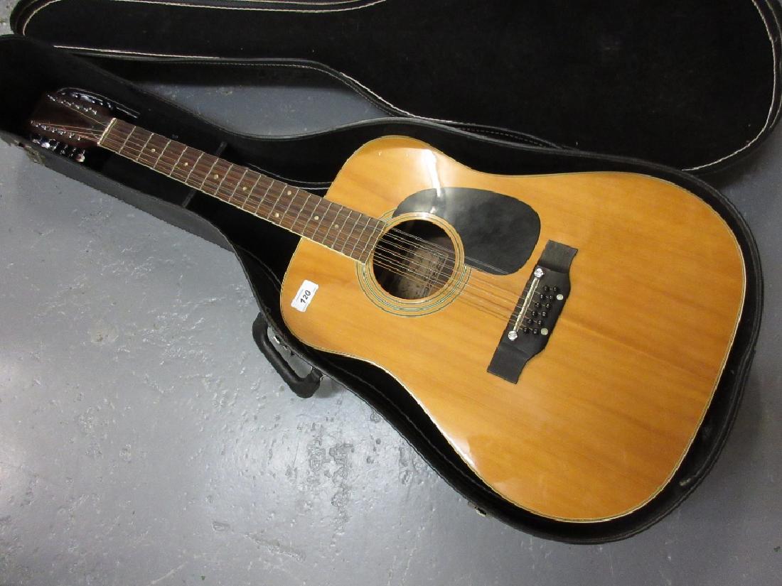 Susiki, twelve string acoustic guitar with travelling (1 of 1)