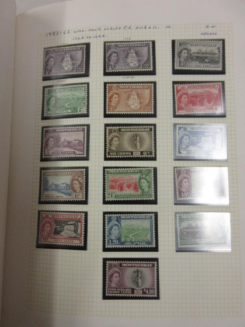 Album containing a quantity of various Montserrat (1 of 1)