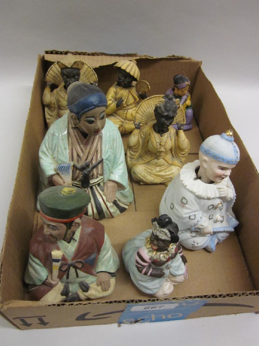 Group of eight various Continental and oriental (1 of 1)