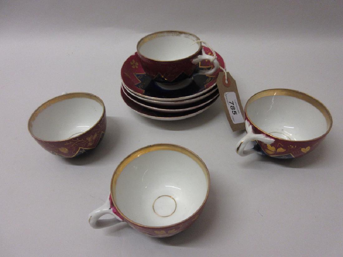 Set of four early 20th Century Russian porcelain (1 of 1)