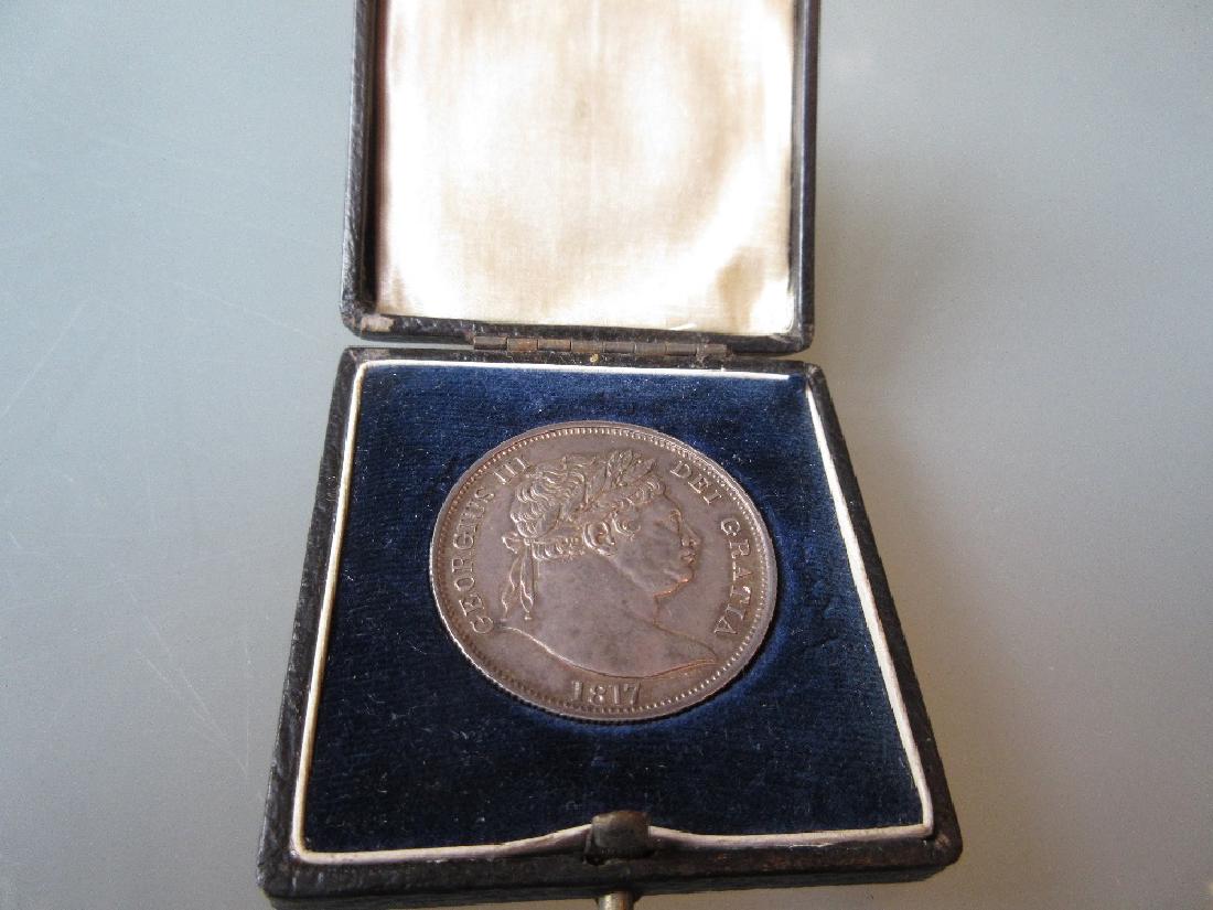 George III 1817 half crown (1 of 2)