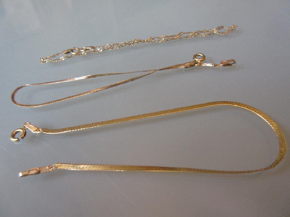 Three 9ct gold bracelets (1 of 1)