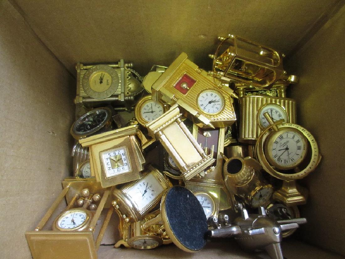 Collection of various modern pocket watches with Albert (1 of 1)