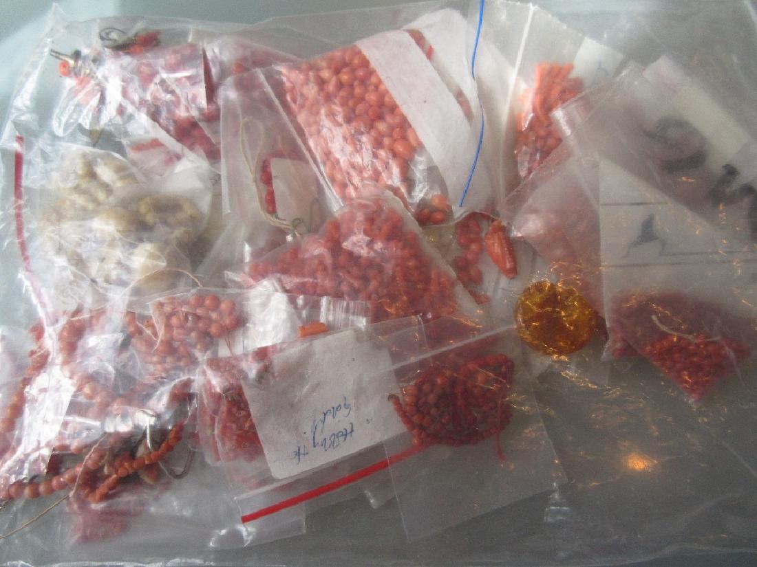 Quantity of miscellaneous 19th Century coral beads and (1 of 1)