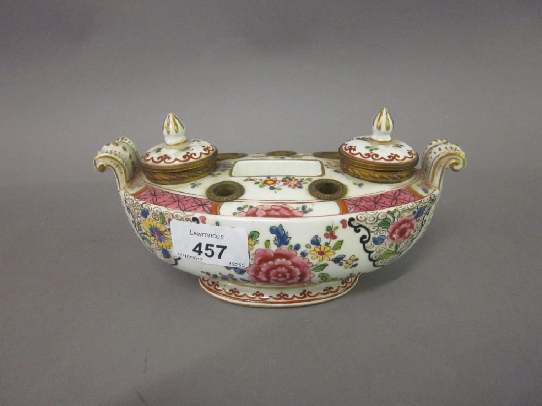 19th Century French porcelain and gilt metal mounted (1 of 1)