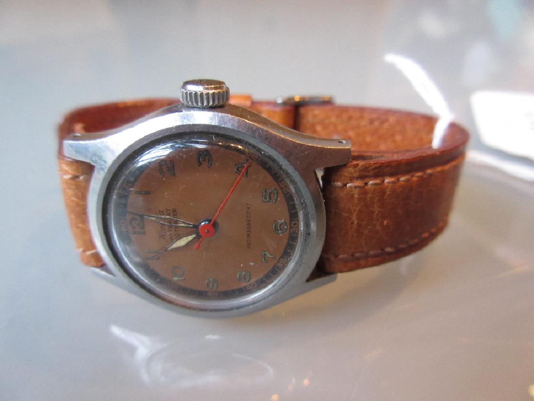 Gentleman's 1940's Nivada Swedish automatic stainless (1 of 1)
