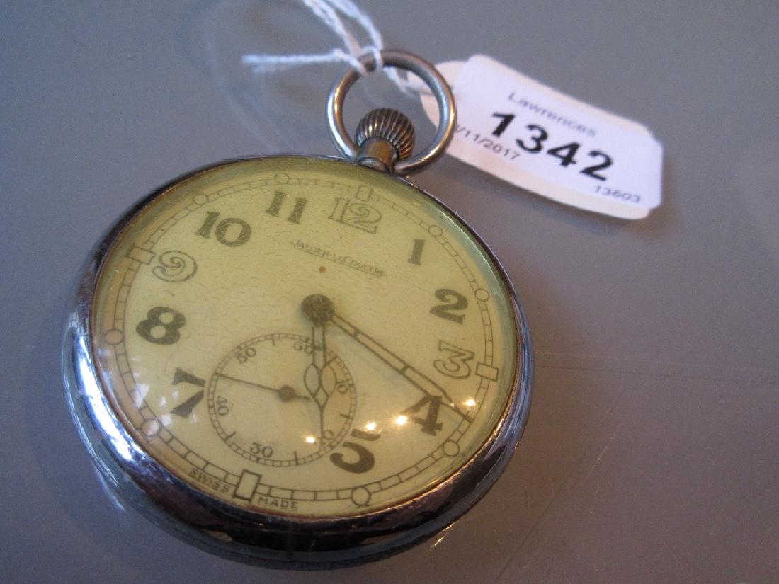 Military pocket watch by Jaeger le Coultre (1 of 2)