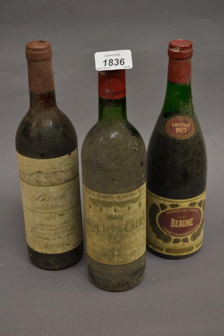 Eight bottles of miscellaneous vintage red wines, (1 of 1)