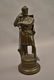 19th Century dark patinated bronze figure of William