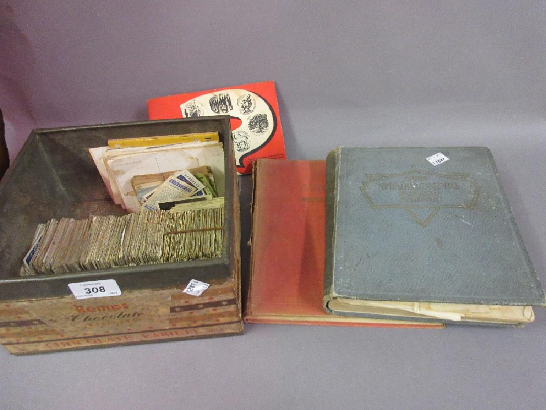 Two stamp albums containing World stamps, small (1 of 1)