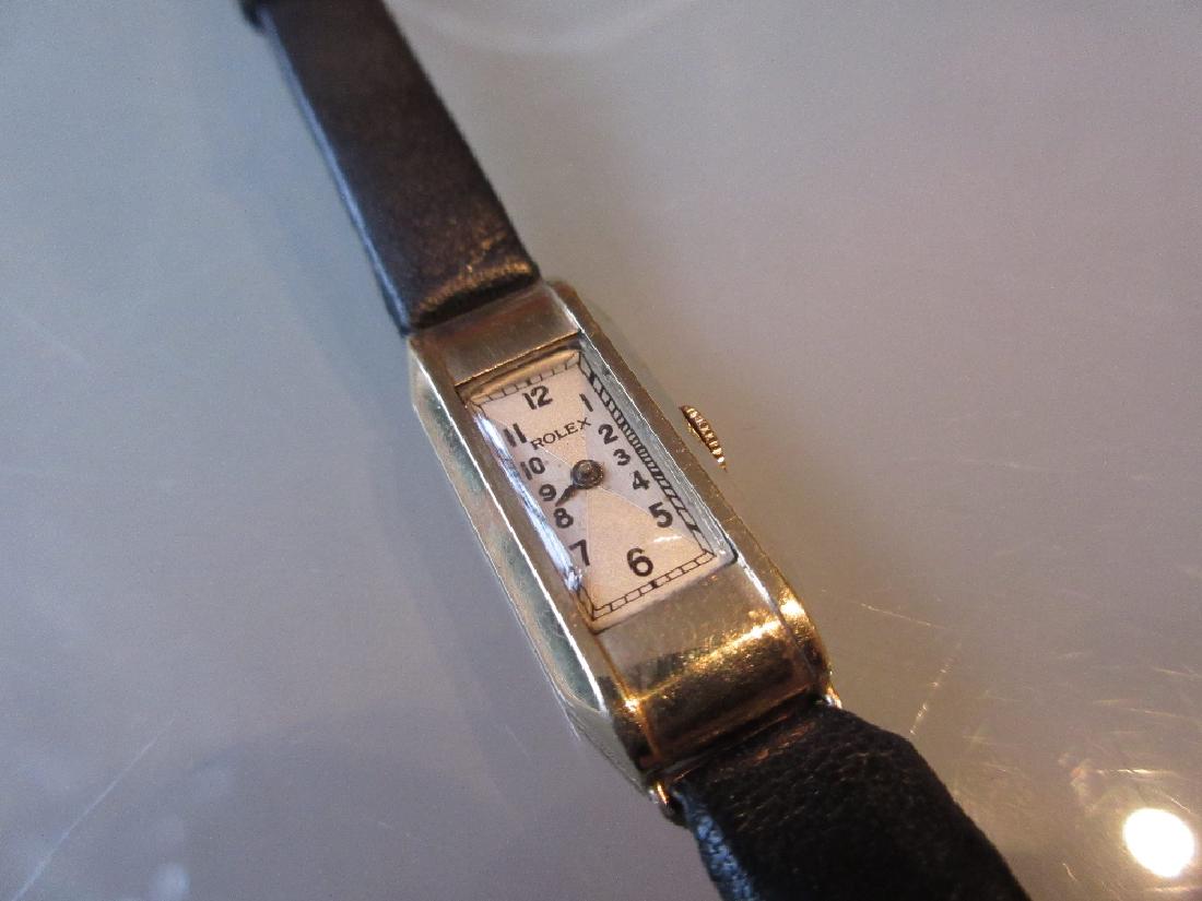 Ladies Rolex 1930's / '40's rectangular 9ct gold cased (1 of 3)
