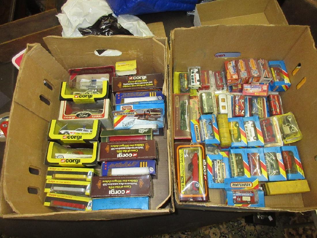 Two boxes containing a collection of various boxed (1 of 1)