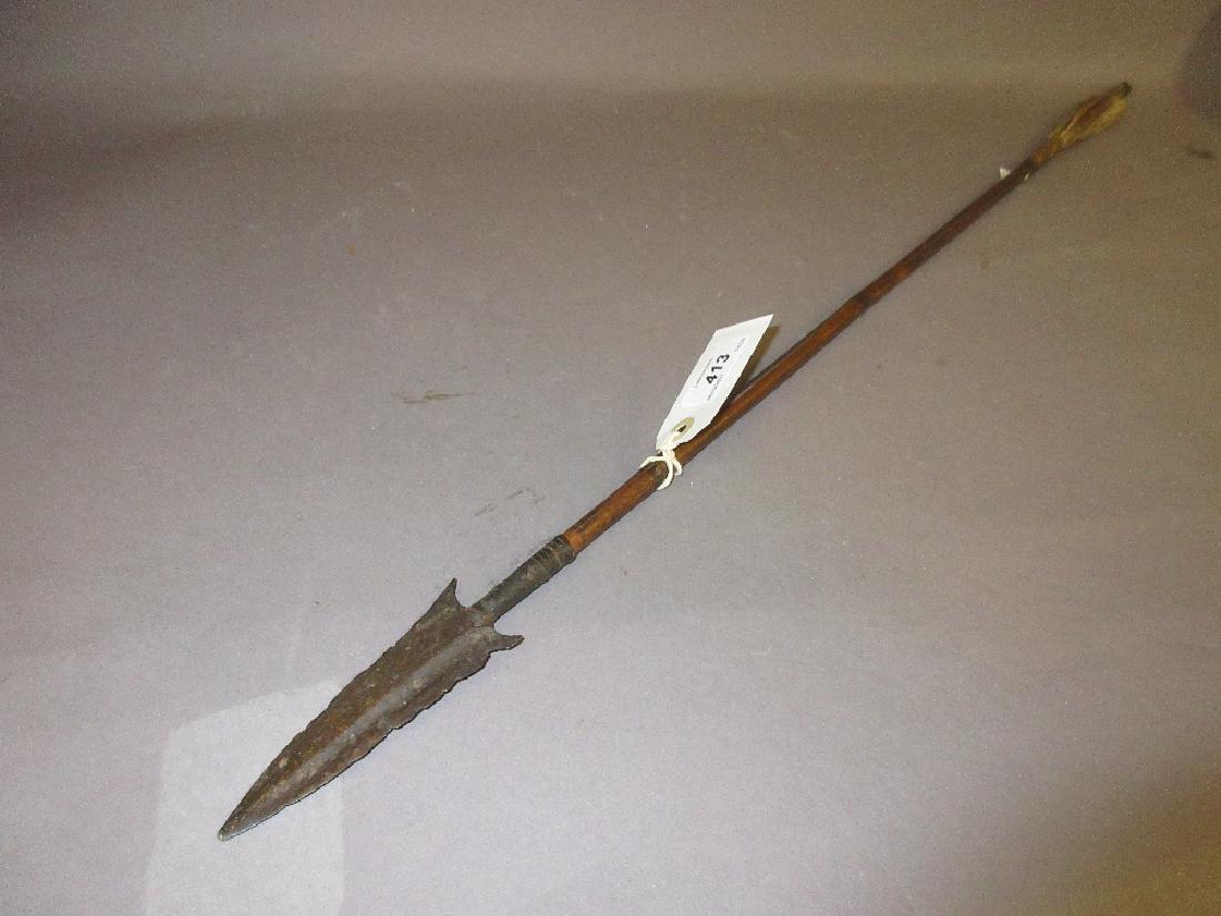 Antique Turkish steel tipped arrow (1 of 1)