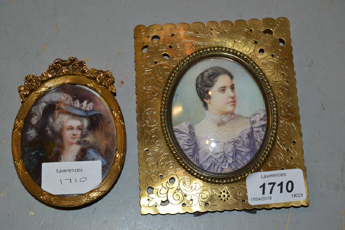 Late 19th or early 20th Century watercolour, portrait (1 of 1)