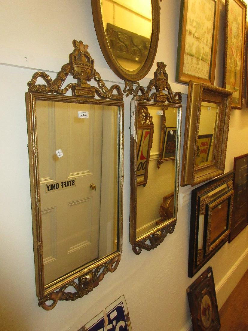 Pair of late 19th / early 20th Century ghesso gilded (1 of 1)