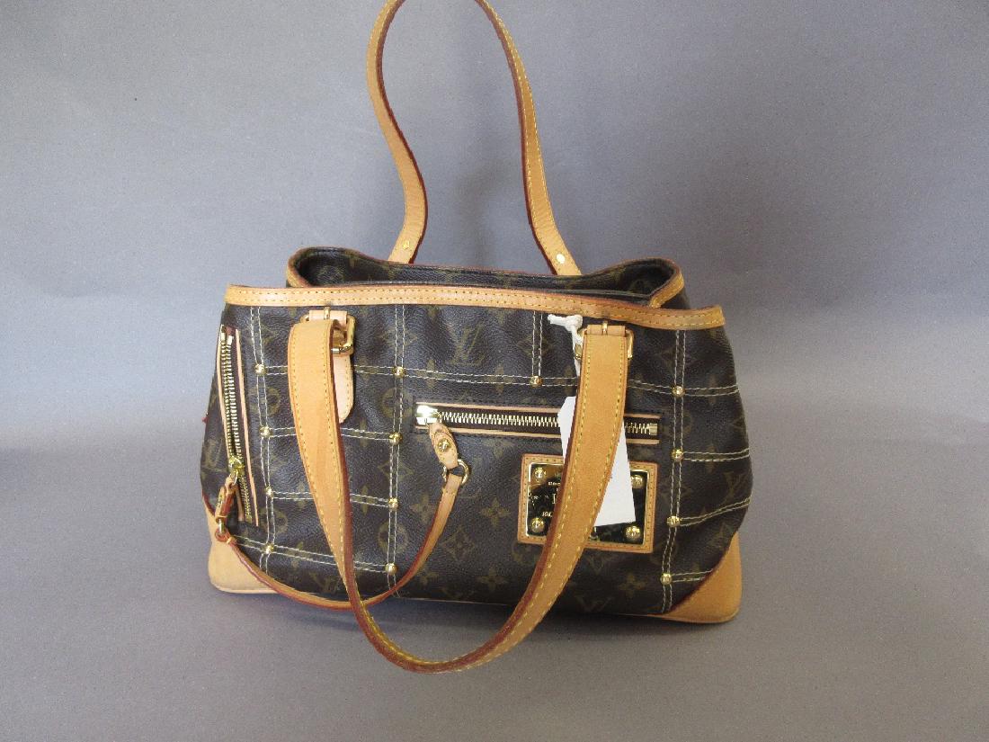 Louis Vuitton light brown leather and monogrammed (1 of 8)