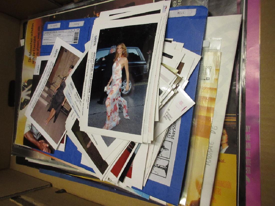 Box containing a quantity of film posters including ' (1 of 1)