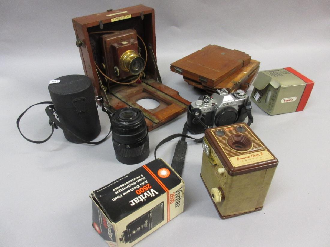 Lancaster of Birmingham 1890 Instantograph mahogany (1 of 1)