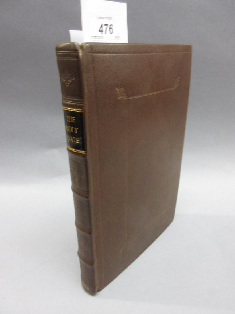 One volume ' The Holy State ' by Thomas Fuller: One volume ' The Holy State ' by Thomas Fuller published at Cambridge for John Williams 1648, Second Edition enlarged, bound with ' The Profane State ' at end, 1648, including many portraits, re-bound