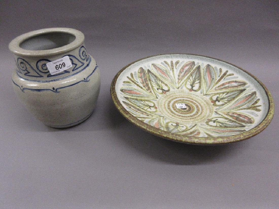 Early Danesby ware Art Deco vase together with a Glyn (1 of 1)