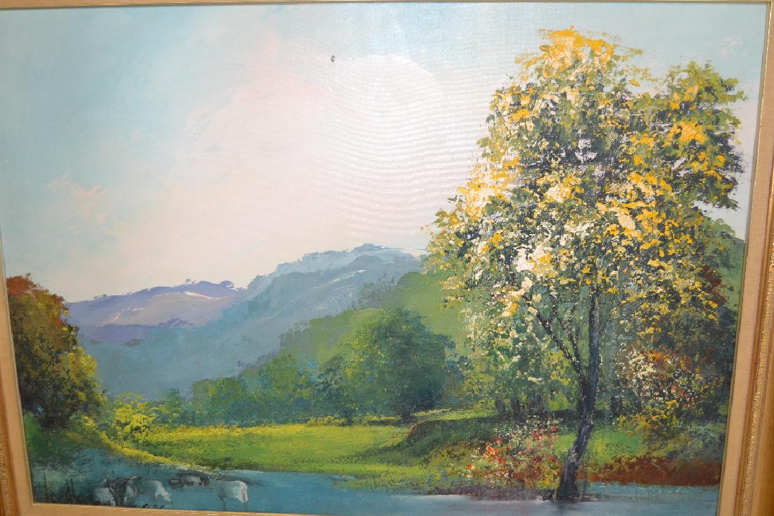 Kenneth Abendana Spencer, oil on canvas, Jamaican (1 of 1)