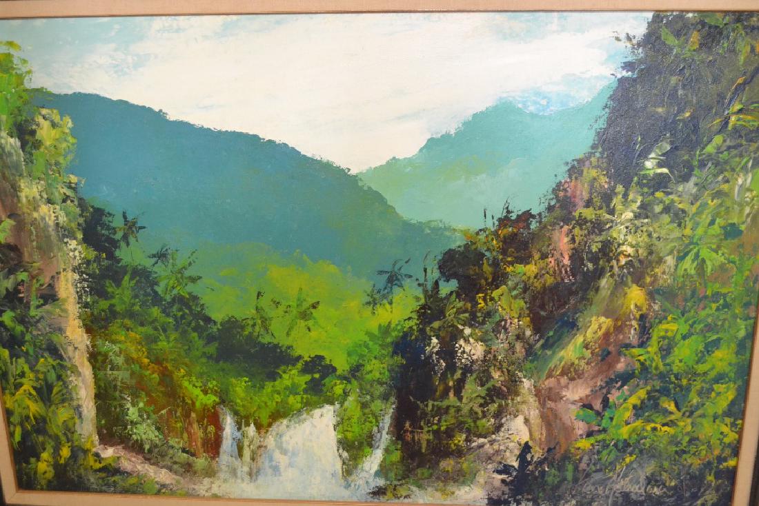 Kenneth Abendana Spencer, oil on canvas, Jamaican (1 of 1)