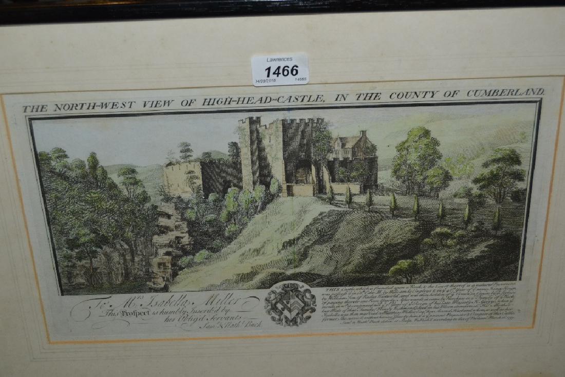 Group of five 18th Century black and white engravings, (1 of 1)