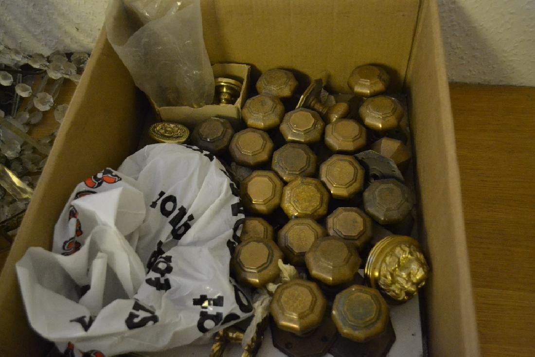 Large quantity of Art Deco door knobs and other door (1 of 1)