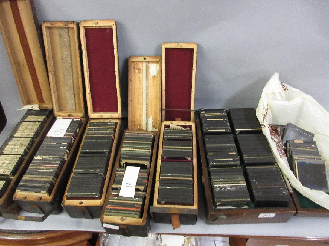Six cases containing a large collection of biblical (1 of 1)