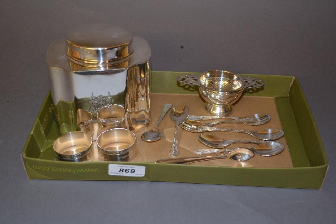 Collection of various silver plated items from Fortnum (1 of 1)