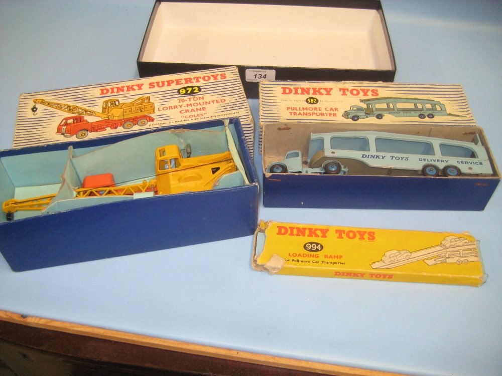 Two boxed Dinky die-cast metal models, 972 and 582 (1 of 1)