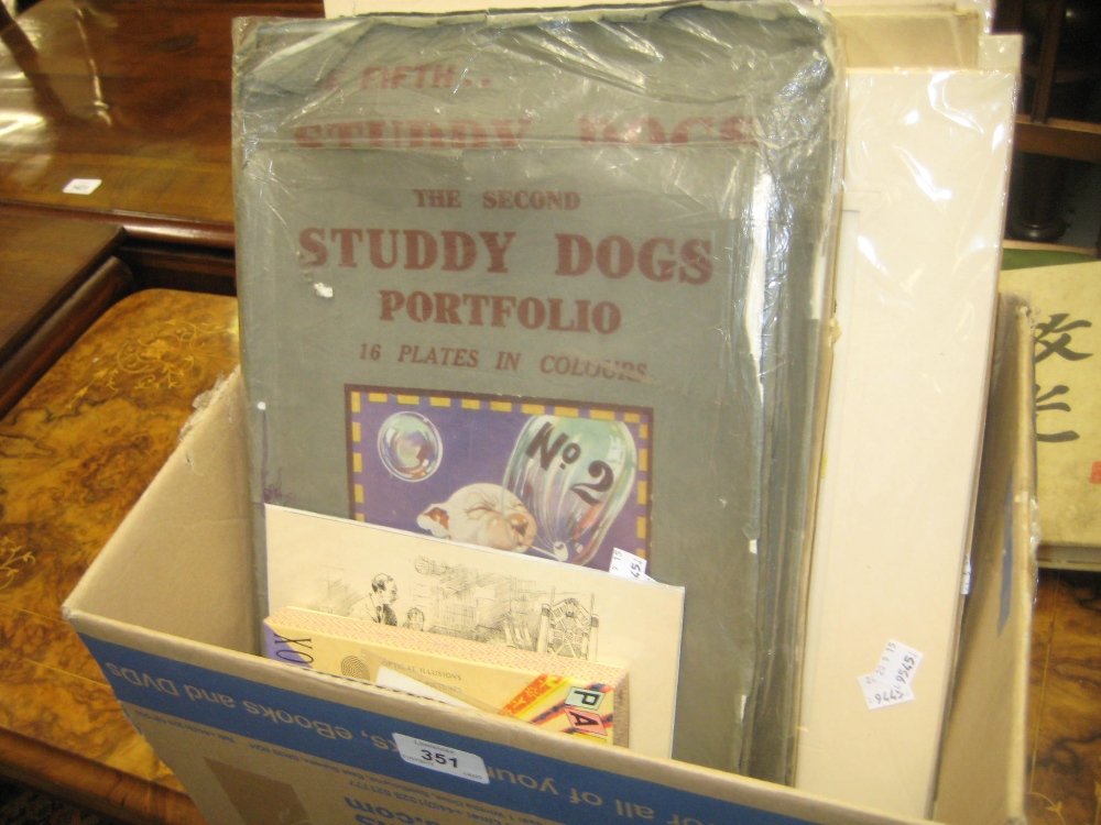 Two volumes, ' The Studdy Dogs Portfolio ' together (1 of 1)