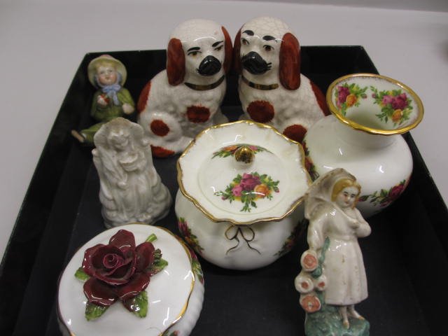 Three items of Royal Albert Country Rose pattern china, (1 of 1)