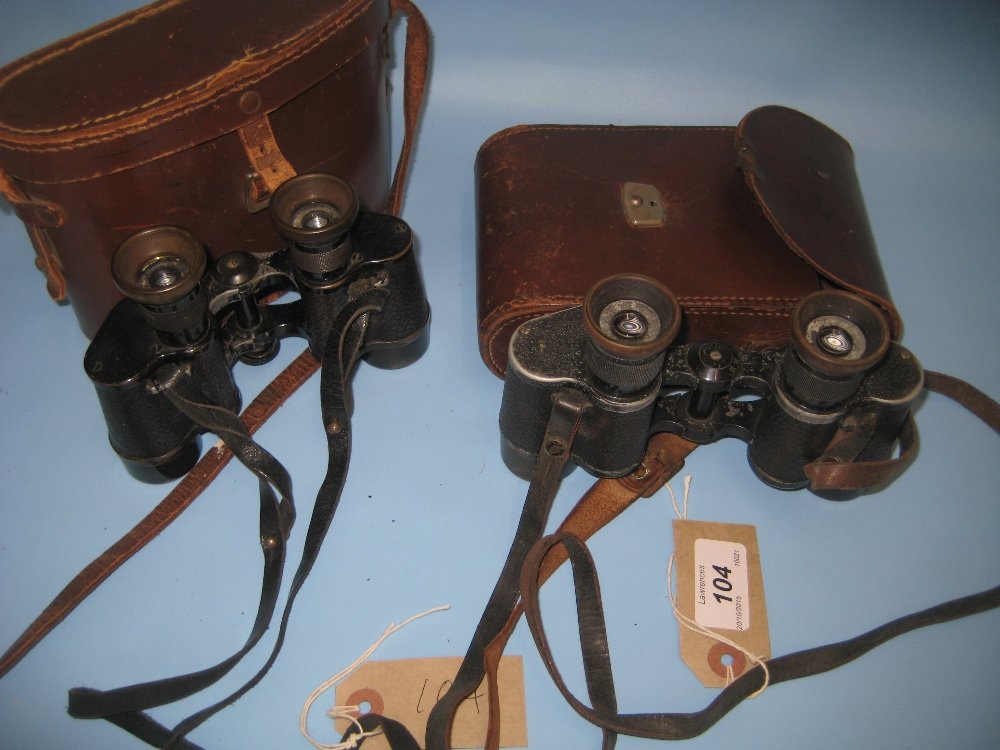Two cased pairs of binoculars (1 of 1)
