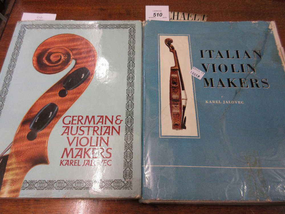 One volume ' Italian Violin Makers ' by Karel Jalovec,