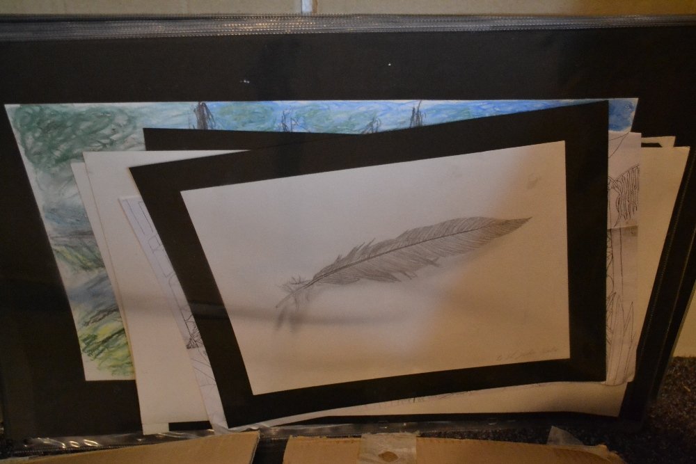 Two folders containing a large quantity of various (1 of 1)