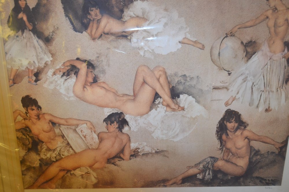 Sir William Russell Flint, Limited Edition coloured (1 of 1)