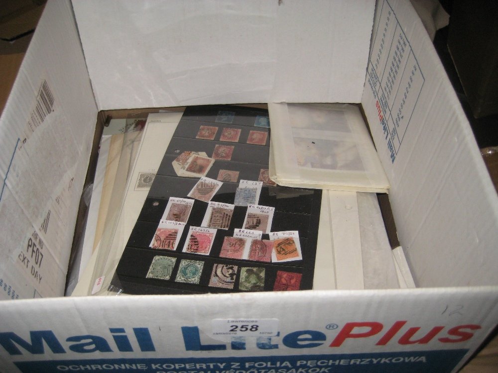 Collection of various World stamps, loose and on pages (1 of 1)