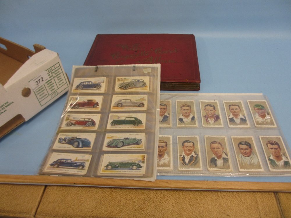 Full set of Players cigarette cards, 1930's motor cars, (1 of 1)