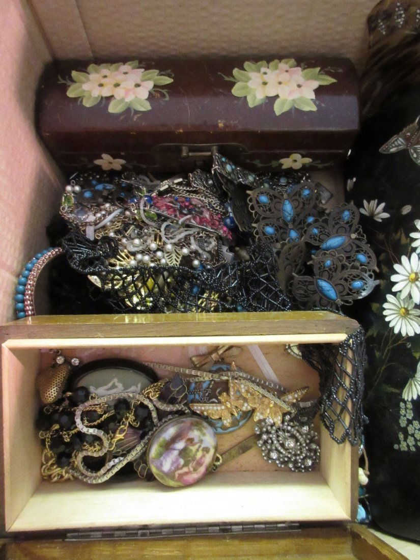 Large box containing a quantity of various costume (1 of 1)