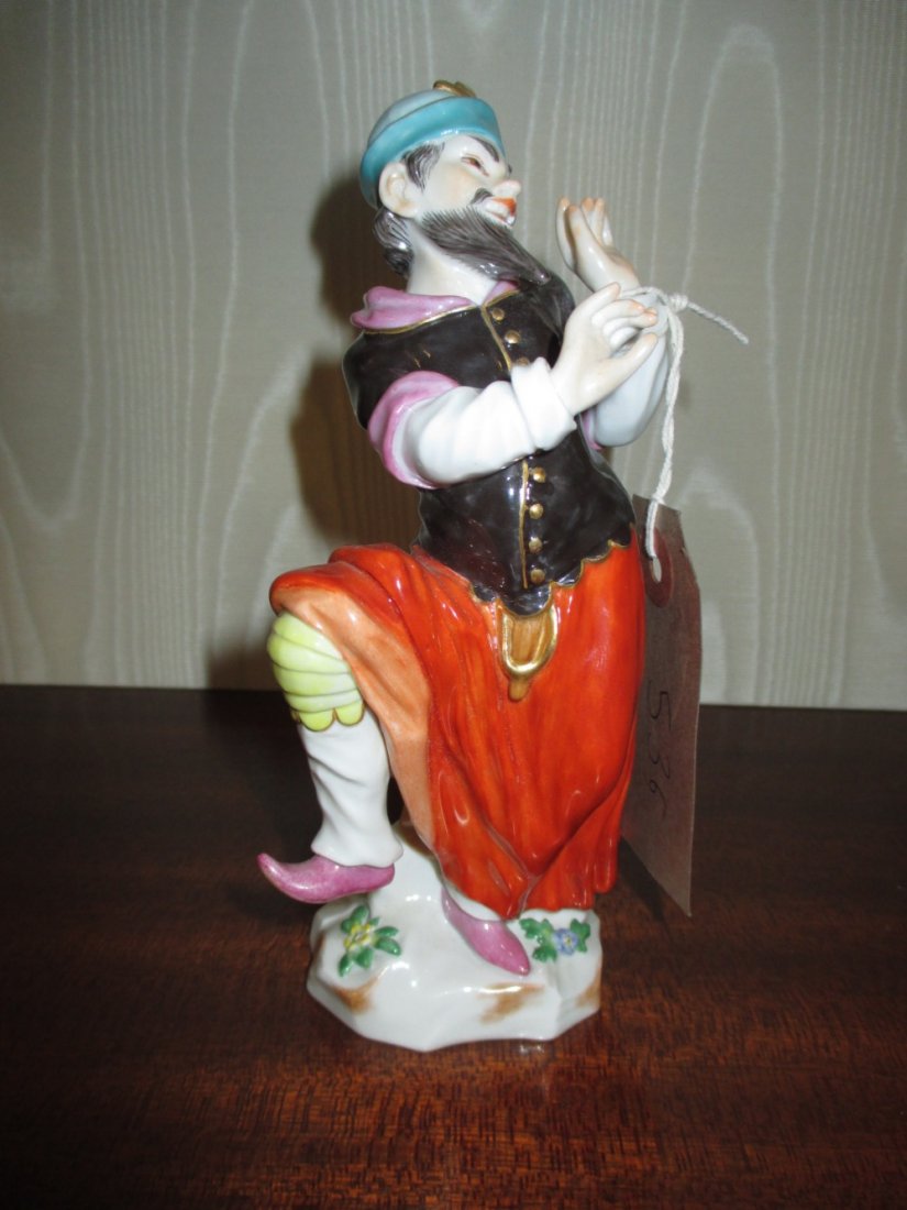 20th Century Meissen figure of an oriental male dancer (1 of 1)