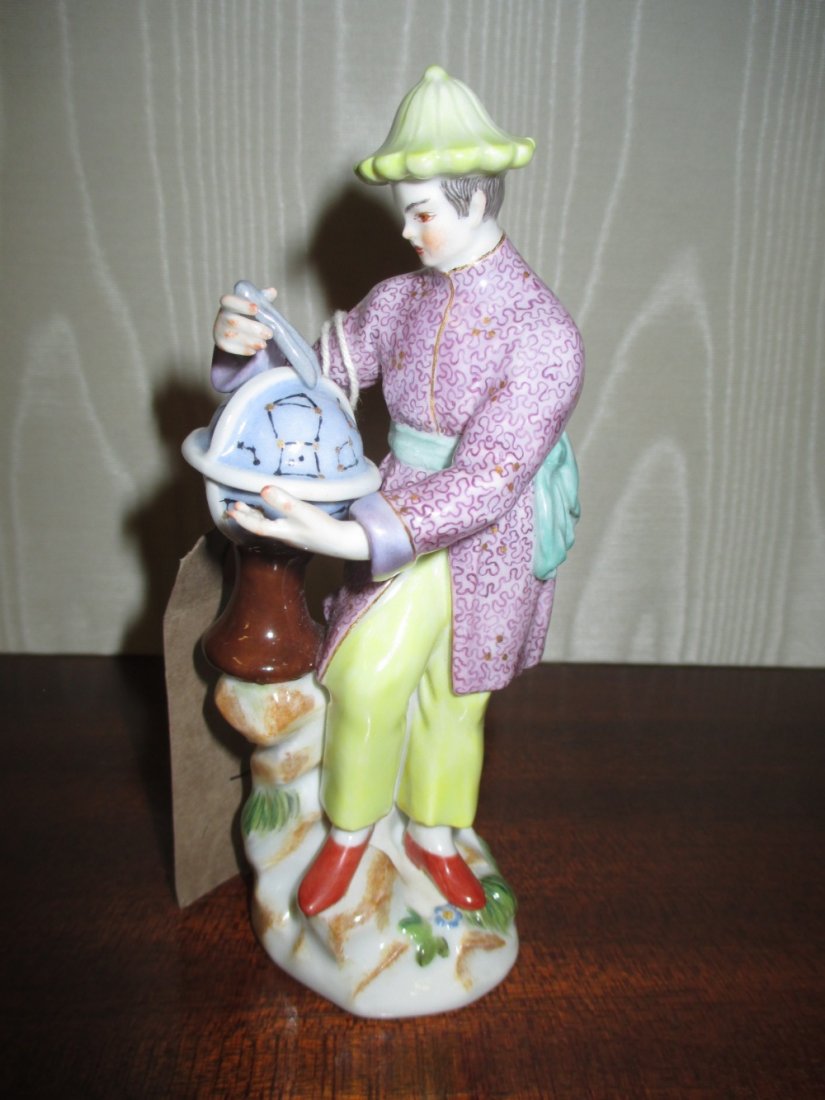 20th Century Meissen figure of an oriental standing (1 of 1)